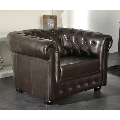 ASKONT Chesterfield Bis antique brown