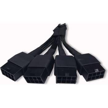 Makki преходник Cable Adapter 4xPCI-E 8pin to PCI-E Gen. 5 12pin 12VHPWR (MAKKI-ADP-PCIE-G5-4X)