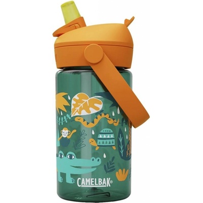 Camelbak Thrive Flip Straw Kids 0,4l - zelená/oranžová
