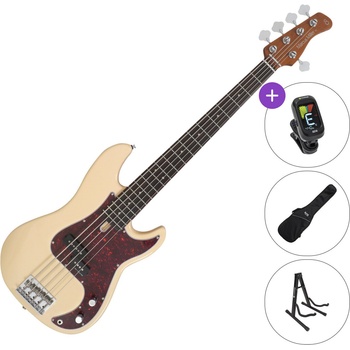 SIRE Marcus Miller P5R Alder-5 SET Vintage White 5-струнна бас китара