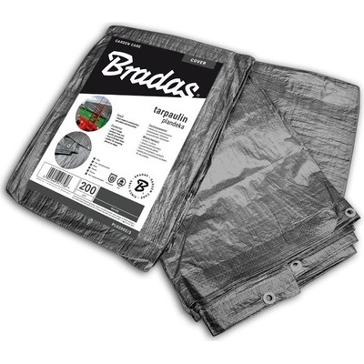 Bradas plachta GRAY 200 g/m2 8 x 12 m PLG2008/12