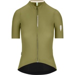 Q36.5 Дамска фланелка с къс ръкав за колоездене Q36.5 Women's Dottore Pro Jersey Cycling jersey - Drab Green (156-2425-0614)