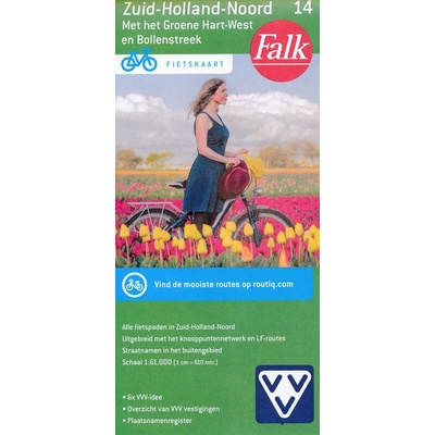 cyklomapa Zuid Holland noord 1:50 t.