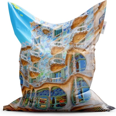 Sablio sedací vak Classic Barcelona Gaudi Casa Batllo 2 150 x 100 cm