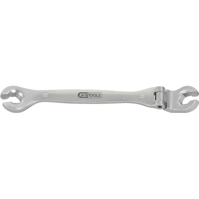 KS Tools oboustranný očkový klíč s kloubem 27 mm otevřený 518.0393