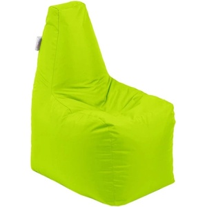 Pufrelax Пуф стол за деца Sunlounger Junior, водоустойчив, Зелен неон (PUF-G-SJ-TEX-GRNE)