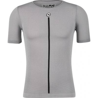 ASSOS Мъжко горнище ASSOS Summer S/S Skin Layer P1 Cycling undershirt - Grey Series - размер M/L (014-2559-0112)
