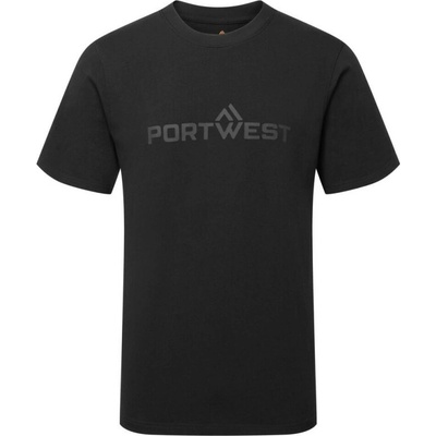 Portwest Tričko B198 Portwest S/S krátký rukáv Černá