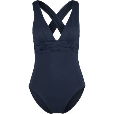 Seafolly Дамски бански костюм Seafolly Women's Collective Cross Back One Piece Swimsuit - True Navy - размер 44 (EU) (150-2099-0316)