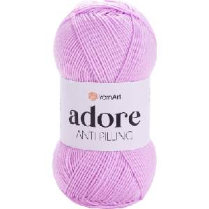 YARNART Adore 362 Lilac Плетива прежда (Adore 362)