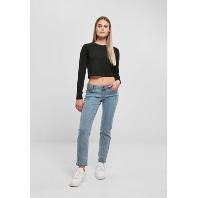 Urban Classics Дамски дънки с ниска талия в син цвят Urban Classics Ladies Denim PantsUB-TB5478-03841 - Син, размер 34