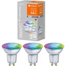 Ledvance 3PAK LED žiarovka GU10 5W 350lm CCT SMART+ WiFi RGB Stmievateľná