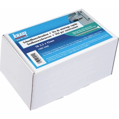 Knauf Šrouby do sádrokartonu TN 3,5 x 25 mm 1 000 kusů – Zbozi.Blesk.cz