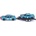 SIKU Игрален комплект Siku - Ремарке Dodge с кола Dodge Challenger SRT Racing (2565)