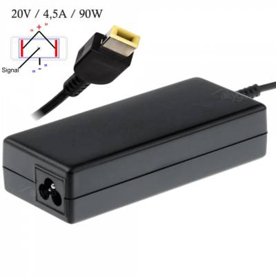 AK-ND-29 20V / 4.5A 90W Slim Tip Зарядно за преносими компютри Lenovo/IBM (AK-ND-29)
