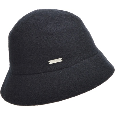 Seeberger Bucket hat zimní vlněný klobouček černý – Zboží Dáma