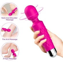 Armony Postman Massager & Super Flexible Head Fuchsia