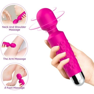 Armony Postman Massager & Super Flexible Head Fuchsia