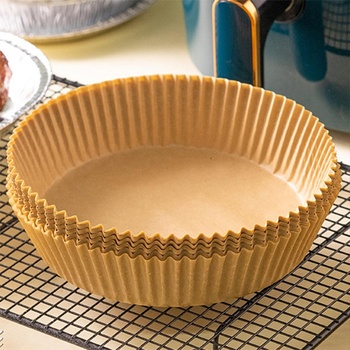 Незалепващи кръгли хартиени тави за Еър Фрайър Air Fryer ф16