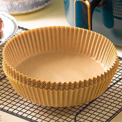 Незалепващи кръгли хартиени тави за Еър Фрайър Air Fryer ф16