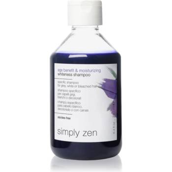 simply zen Age Benefit & Moisturizing тониращ шампоан за изрусена коса или коса с кичури 250ml