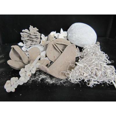 Dijk Natural Collection Materiál na potpouri bílé