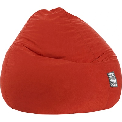Beanbag Sedací vak Easy XXL 80 × 130 cm červený