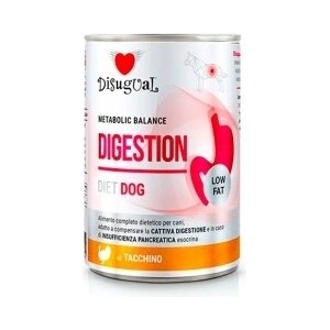Disugual Digestion Turkey за кучета с лошо храносмилане и хронична панкреатична недостатъчност, пуешко 400gr