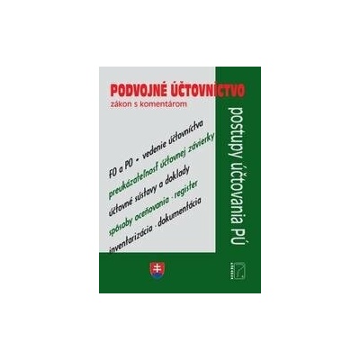 Podvojné účtovníctvo - zákony s komentárom