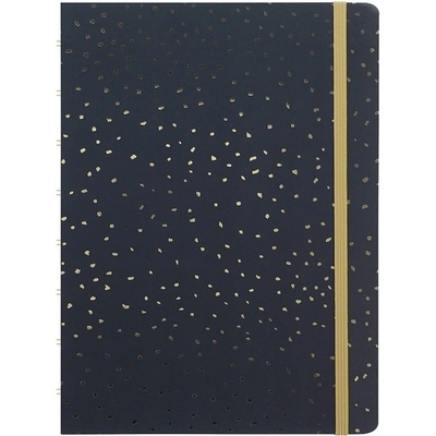 FILOFAX Confetti Notebook A5 Charcoal – Zboží Dáma