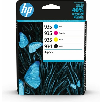 HP Оригиална касета за мастило hp 6zc72ae Жълт Черен Пурпурен цвят (4 броя) (0195122352257)