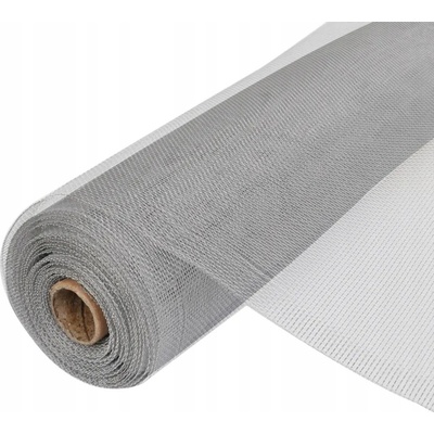 zahrada-XL Síť proti hmyzu hliník 100 x 500 cm stříbrná