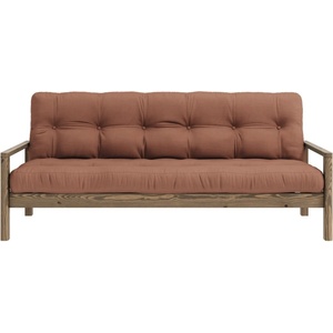 Karup Design Оранжево-кафяв разтегателен диван 205 cm Knob - Karup Design (135106759)