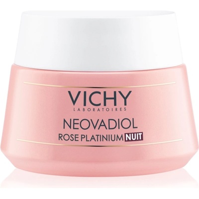 Vichy Neovadiol Rose Platinium озаряващ и възстановяващ нощен крем за зряла кожа 50ml
