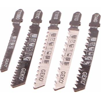 GEKO Plátky do přímočaré pily, sada 10ks