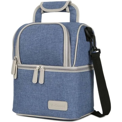 Nubi Чанта за бебешки принадлежности v-cool, Хладилна, Синя, Различни цветове (zybp065-blue)
