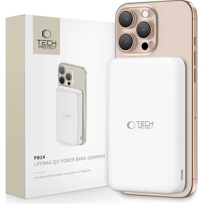Tech-Protect PB24 Lifemag QI2 Magsafe 10000mAh white