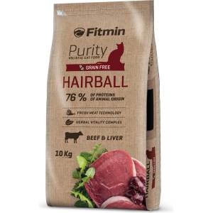 Dibaq Fitmin Purity Hairball храна за котки 10 kg