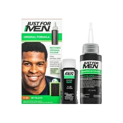 Just For Men Autostop Hair Colour barevný šampon H60 Natural Jet Black 35 g