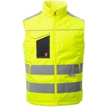 PAYPER task fluo 001491-0379 / Изолирана жилетка със светлоотразителни ленти - hv жълто/тъмносиньо s (001491037901014s)