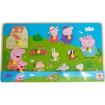 Eichhorn Дървен образователен пъзел Eichhorn - Peppa Pig, 13 части (109265713) - ozone