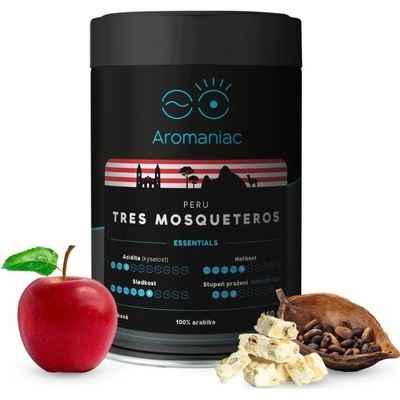 Aromaniac Peru Tres Mosqueteros mletá 250 g