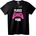 NOONEBRAND Тениска Player One Гейминг - 5XL, Black