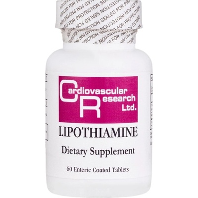 Ecological Formulas LIPOTHIAMINE | Plus Alpha Lipoic Acid [60 Таблетки]