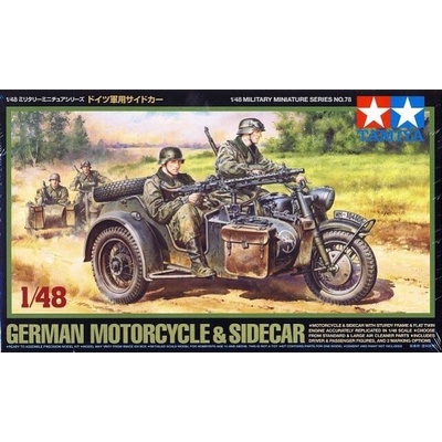 Tamiya 32578 German bike & sidecar1:48 1:48
