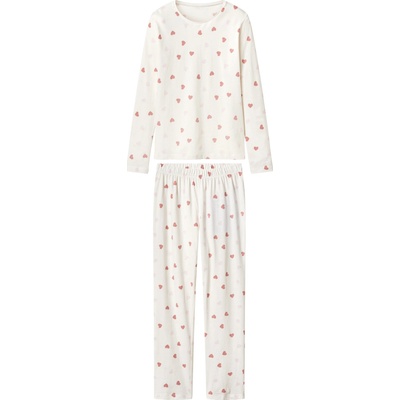 Esmara Kids dívčí pyžamo bílá – Zboží Mobilmania