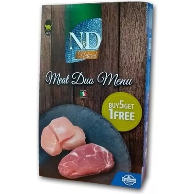 N&D Meat Duo Menu 6x70 g