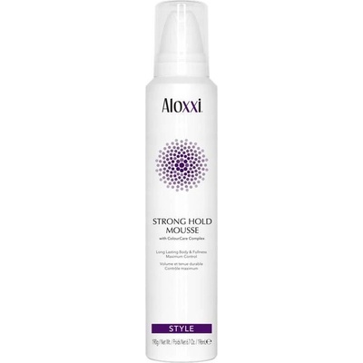 Aloxxi Strong Hold Mousse silně fixační pěna 196 ml