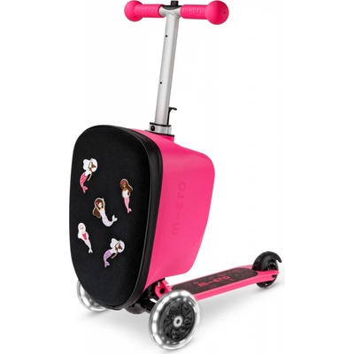 Micro Luggage Junior Patch & Play růžový
