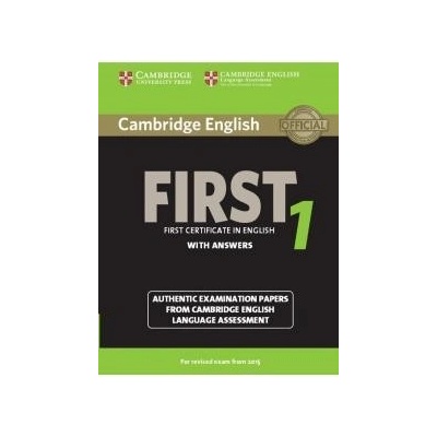 Cambridge English First 1 for Revised Exam from 2015 Student's Book with Answers